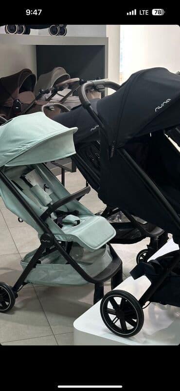 коляски doona: Балдар арабасы, түсү - Көгүлтүр, Колдонулган — 1