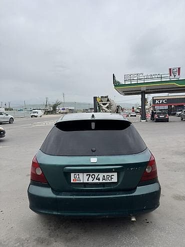 civic: Honda Civic: 2002 г., 1.6 л, Автомат, Бензин, Хэтчбэк — 2