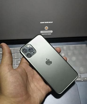 Apple iPhone: IPhone 11 Pro, 64 ГБ, Matte Midnight Green, 70 % — 1