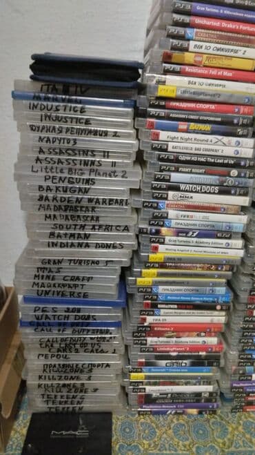 диск dvd: Большая коллекция оригинальных дисков для PlayStation 3 (PS3) Жанры и — 4