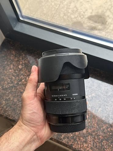 Фото жана видеокамералар: Sigma Art 18-35mm 1.8 Canon EF объектив Покупал новым в Малайзии — 2
