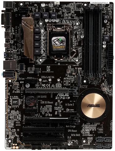 micro atx: Материнская плата для ПК, Б/у, Asus, LGA1151, ATX — 2