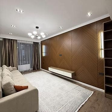 ts group: 2 комнаты, 68 м², Асанбай мкр Элитка, 12 этаж, Дизайнерский ремонт — 5