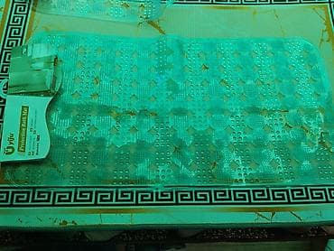 Хозтовары: Противоскользящий коврик для ванны UYIU - Размер: 90×60 см - — 1