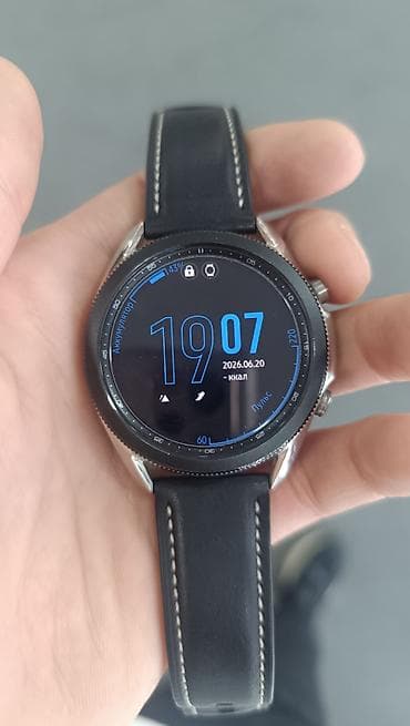 Samsung Galaxy Watch (45 мм) с кожаным ремешком 22 мм M/L — 5