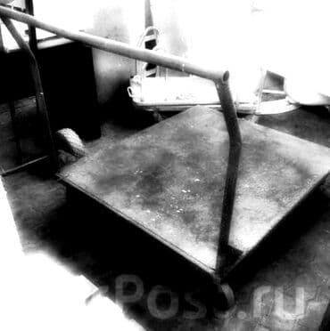 Тележка платформенная грузовая, 4х колёсная