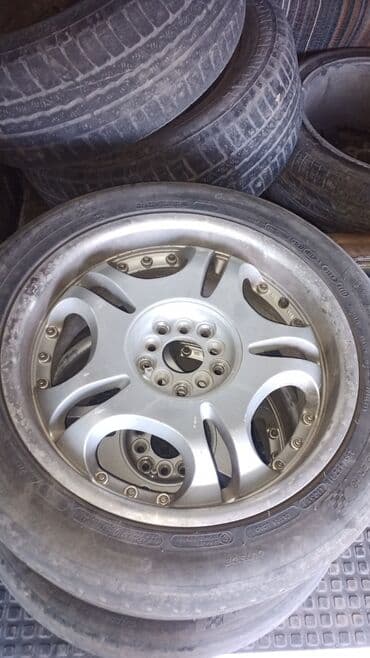 16 диски спринтер: Куйма Дисктер R 18 Комплект, тешиктери - 5, Колдонулган — 2