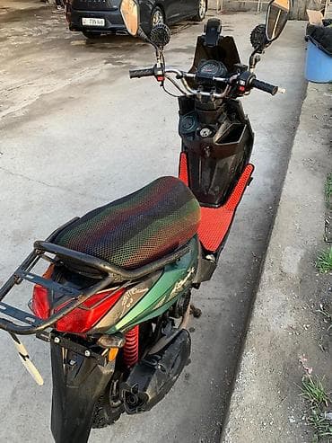 багажник мото: Скутер 50 см³ (документы в наличии) - Двигатель: 4‑тактный, объем 49 — 1