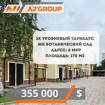 variant kg: Продаю 3х уровневый таунхаус в жилгородке “Ботанический Сад” 6 — 1
