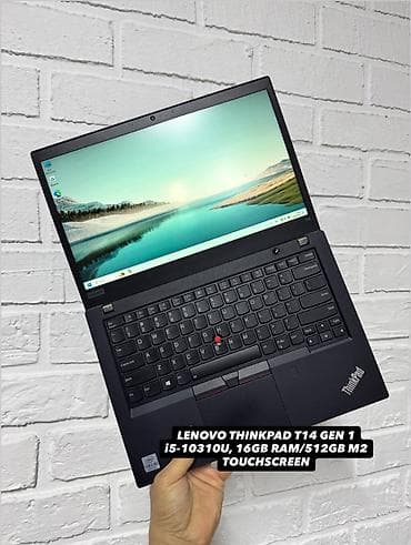 Lenovo ThinkPad T14 Gen 1 (i5-10310U) — это надежный 14-дюймовый