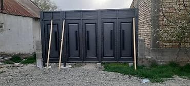 Откатные ворота: Изготовление и монтаж металлических ворот и калиток под ключ - Типы — 5