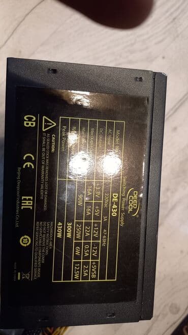 блоки питания deepcool: Блок питания, Б/у — 1