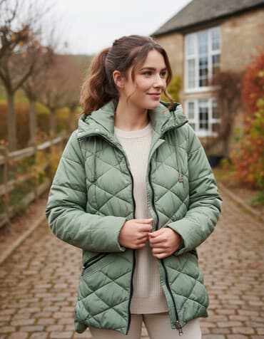 Разные куртки!! на любой вкус!! *Пуховая куртка мятно зелёного цвета