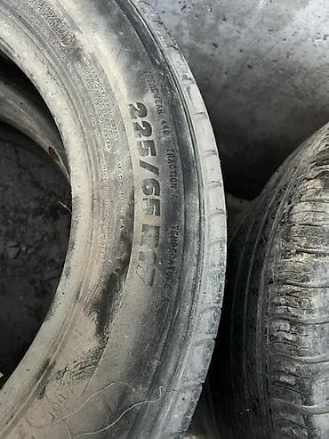 model x: Шины 225 / 65 / R 17, Лето, Б/у, Комплект, Внедорожные (АТ/МТ), Michelin — 2
