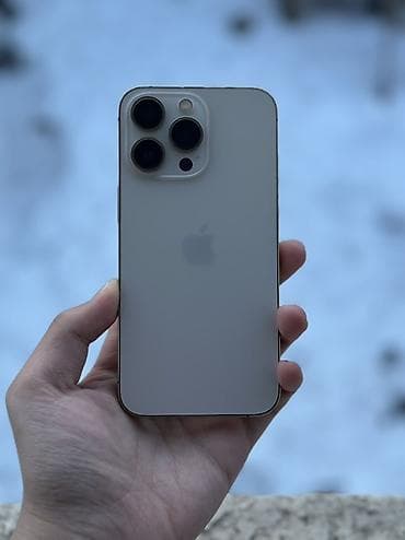 aifon 13: IPhone 13 Pro, Б/у, 128 ГБ, Золотой, 79 % — 1