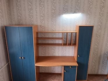 Детская мебель: Детская гарнитура, Б/у, Для мальчика, цвет - Синий, Самовывоз — 2
