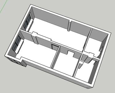 Сниму квартиру: 2 комнаты, 55 м², Элитка, 2 этаж — 2