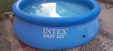 Бассейны: Надувной каркасный бассейн Intex Easy Set - Модель: A 8' x 30" (код — 1