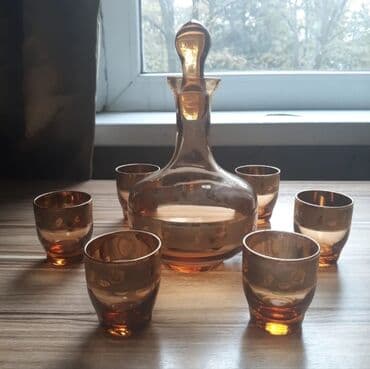 эмалированное ведро: Продаю абсолютно новый коньячный набор, ни разу не пользовались — 1