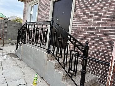 ограждение для лестницы: Сварка | Перила Доставка, Монтаж, Демонтаж — 3