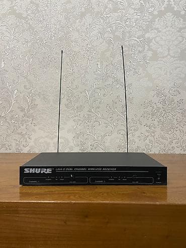 kzzi k75: SHURE LX88-II с двумя микрофонами Это двухканальная беспроводная — 3