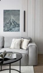 диван кресло бишкек: Картина “Горный пик” — фактурная живопись - Техника: объемная — 1