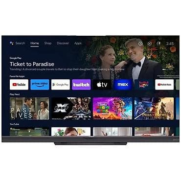 экран разбит: Телевизор Yasin LED 55UD81 — 55" 4K Smart TV + ДОСТАВКА 🚚 Отличный — 2