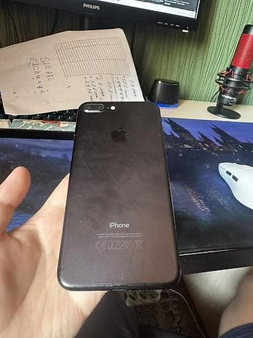 samsung c7: IPhone 7 Plus, Б/у, 128 ГБ, Черный, Зарядное устройство, Чехол, 100 % — 3