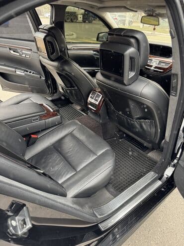 Суу транспорту: Mercedes-Benz S-Class: 2010 г., 5.5 л, Автомат, Бензин, Седан — 7