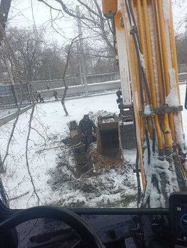 Дөңгөлөк монтажы: Экскаватор | Дүмүрлөрдүн тамырларын жулуп салуу, Траншеялар, Котловандар — 2