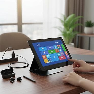 Планшет, Microsoft, память 128 ГБ, 11" - 12", Wi-Fi, Б/у, Классический цвет - Серый