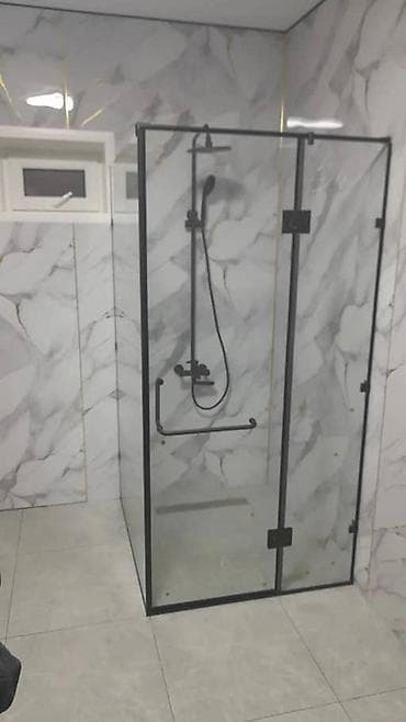 двер для душа: Изготовление и монтаж стеклянных душевых ограждений под размер - — 3