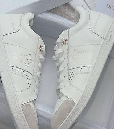 dc dc: Мужские кроссовки, 39, 39.5, 40, Dior, Новый, цвет - Белый, Бесплатная доставка — 4