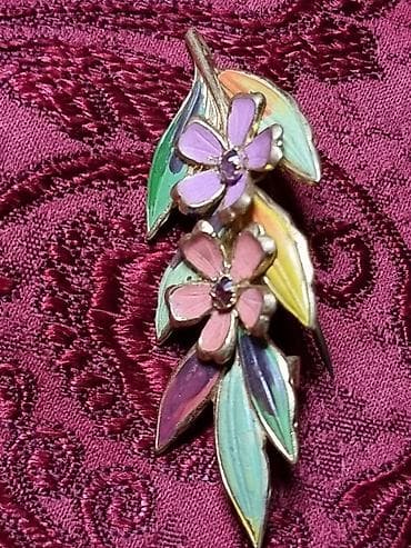 красивые вещи: ЧЕХИЯ,БРОШИ АНТИКВАРИАТ, ЮВЕЛИРНЫХ брошей (6 шт.) ВСЁ БРОНЗА — 7