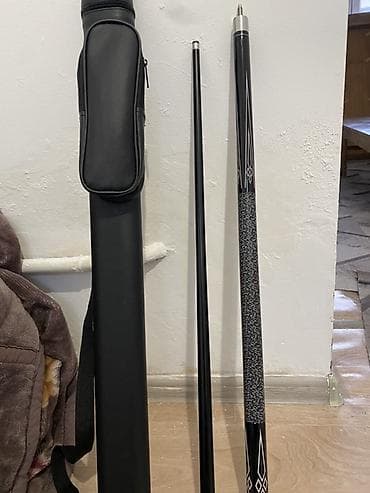 Лыжи: Бильярдный кий разборный + чехол - Кий из двух частей: турняк и шафт — 2