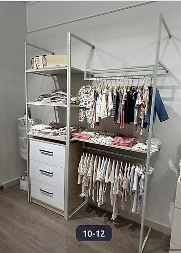 Касса жабдуулары: Стеллажи для магазина одежды Общая стоимость 60000 с 4 ящика- общая — 2