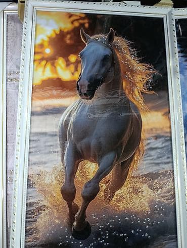 большие рамки для картин: Настенные картины в рамах размер35х60см. - Декоративные — 3