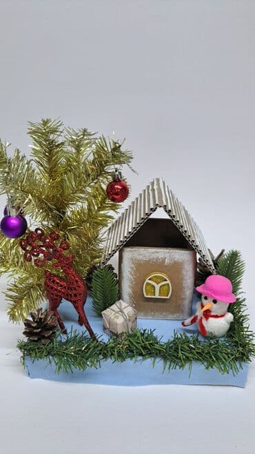 оптовые вещи: Поделки в садик и школу на тему Зима, зимняя сказка, новый год — 9