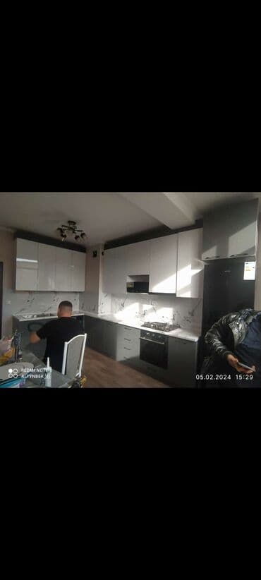 ламинированные столешницы для кухни цена: Новый!!! Кухунный гарнитур на заказ ! погон метр 14000 ломинант — 6