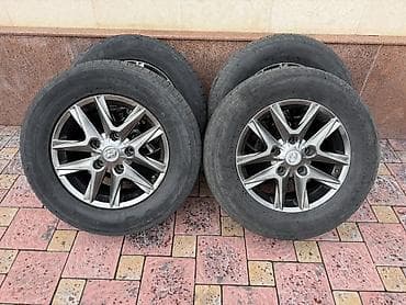 r18 5100: Колеса в сборе 235 / 60 / R 18, Лето, Б/у, Комплект, Внедорожные (АТ/МТ), Литые, отверстий - 6 — 1