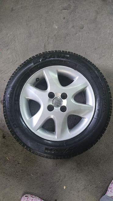 chery tigo: Колеса в сборе 195 / 65 / R 15, Лето, Б/у, Комплект, Литые, отверстий - 4 — 1