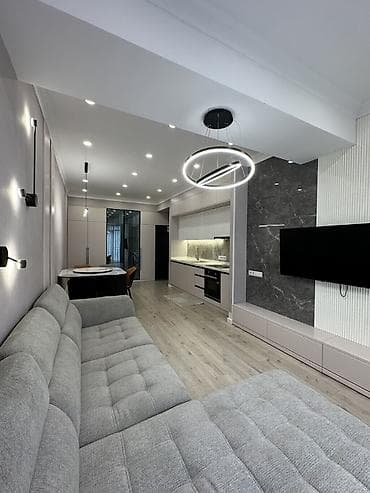 2 8: 2 комнаты, 78 м², Элитка, 9 этаж, Евроремонт — 9