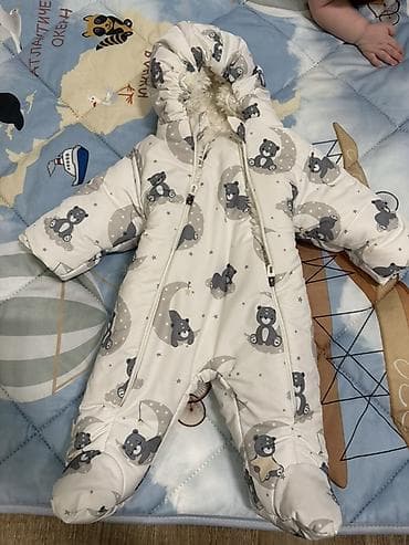 Балдар дүйнөсү: Цена 500-1000 Самовывоз Комплект тёплых детских комбинезонов/слипов — 4