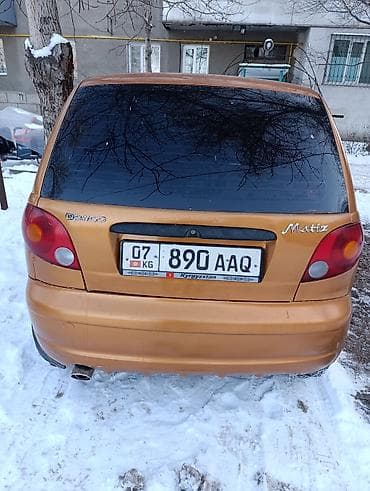 Daewoo Matiz: 2002 г., 0.8 л, Механика, Бензин, Хэтчбэк