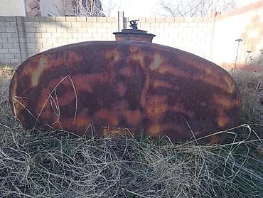 Готовый бизнес: Сталной горизонтальный резервуар для хранения ГСМ/воды. Объем — 3