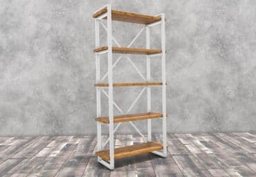 книжные шкафы на заказ: Стеллаж в стиле лофт на заказ изготовим любой размер и фасон быстро — 16