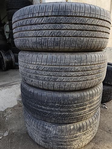 Шины 225 / 55 / R 18, Лето, Б/у, Комплект, Легковые, DUNLOP