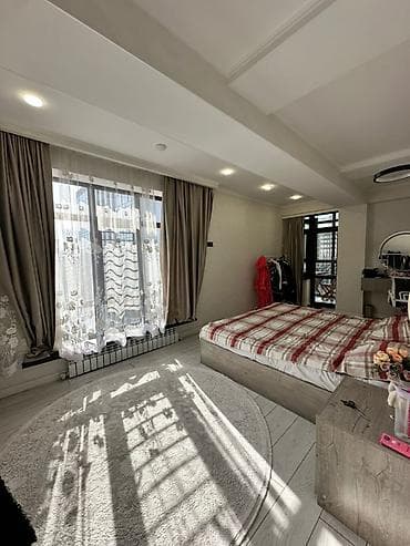 арзан квартира бишкек: 3 бөлмө, 92 м², Элитка, 12 кабат, Евроремонт — 2