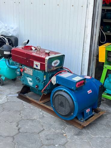 Генератор СамооВар Мощность 26 кВт Сеть 380 вольт Дизельный Расход в