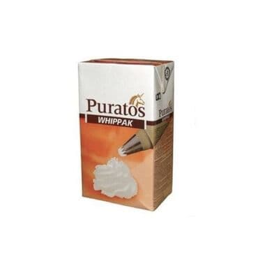 Сливки "Виппак" Крем имеет устойчивую и однородную структуру